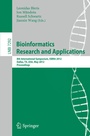 Cover: Bioinformatics Research and Applications - Springer