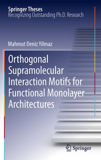 Abbildung von: Orthogonal Supramolecular Interaction Motifs for Functional Monolayer Architectures - Springer