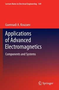 Abbildung von: Applications of Advanced Electromagnetics - Springer