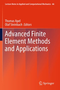 Enlarge image Cover: Advanced Finite Element Methods and Applications - Springer