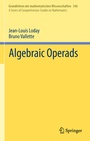 Cover: Algebraic Operads - Springer