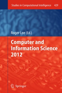 Enlarge image Cover: Computer and Information Science 2012 - Springer