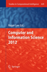 Enlarge image Cover: Computer and Information Science 2012 - Springer