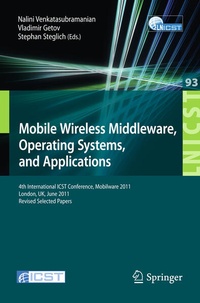 Enlarge image Cover: Mobile Wireless Middleware, Operating Systems, and Applications - Springer