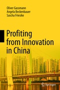 Cover: Profiting from Innovation in China - Springer