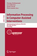 Cover: Information Processing in Computer Assisted Interventions - Springer