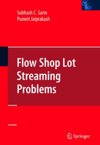 Enlarge image Cover: Flow Shop Lot Streaming - Springer