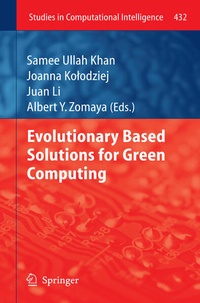 Enlarge image Cover: Evolutionary Based Solutions for Green Computing - Springer