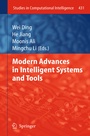 Cover: Modern Advances in Intelligent Systems and Tools - Springer