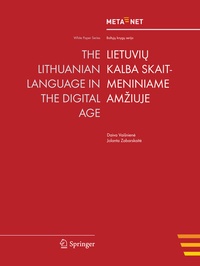 Abbildung von: The Lithuanian Language in the Digital Age - Springer