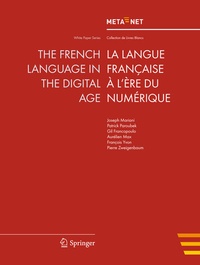 Enlarge image Cover: The French Language in the Digital Age - Springer