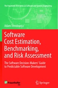 Cover: Software Cost Estimation, Benchmarking, and Risk Assessment - Springer