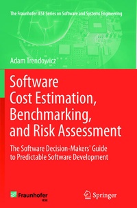 Enlarge image Cover: Software Cost Estimation, Benchmarking, and Risk Assessment - Springer