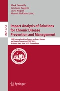 Cover: Impact Analysis of Solutions for Chronic Disease Prevention and Management - Springer