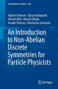 Cover: An Introduction to Non-Abelian Discrete Symmetries for Particle Physicists - Springer