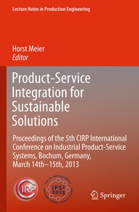 Abbildung von: Product-Service Integration for Sustainable Solutions - Springer