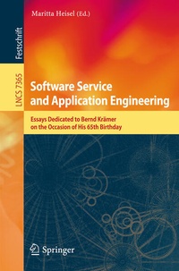 Enlarge image Cover: Software Service and Application Engineering - Springer