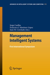Enlarge image Cover: Management Intelligent Systems - Springer