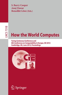 Enlarge image Cover: How the World Computes - Springer
