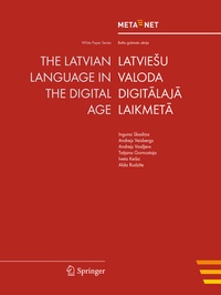 Abbildung von: The Latvian Language in the Digital Age - Springer