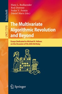 Enlarge image Cover: The Multivariate Algorithmic Revolution and Beyond - Springer
