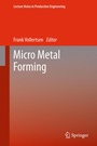 Cover: Micro Metal Forming - Springer