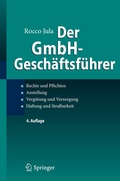Cover: Der GmbH-Gesch&auml;ftsf&uuml;hrer - Springer