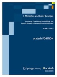 Enlarge image Cover: Menschen und Güter bewegen - Springer