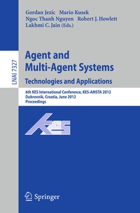Enlarge image Cover: Agent and Multi-Agent Systems: Technologies and Applications - Springer