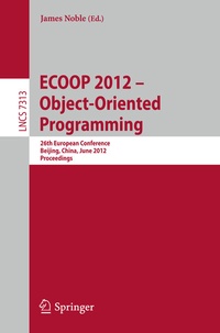 Abbildung von: ECOOP 2012 -- Object-Oriented Programming - Springer