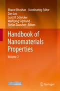 Cover: Handbook of Nanomaterials Properties - Springer