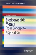 Cover: Biodegradable Metals - Springer