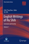 Cover: English Writings of Hu Shih - Springer