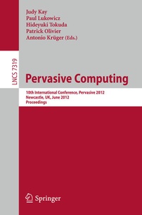 Enlarge image Cover: Pervasive Computing - Springer