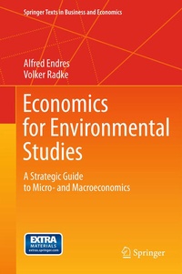 Enlarge image Cover: Economics for Environmental Studies - Springer