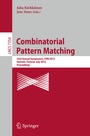 Cover: Combinatorial Pattern Matching - Springer