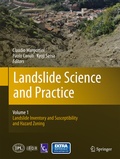 Cover: Landslide Science and Practice - Springer