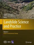 Cover: Landslide Science and Practice - Springer