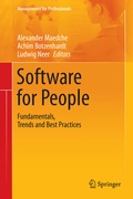 Cover: Software for People - Springer