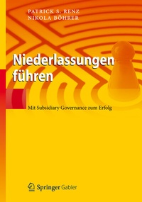 Abbildung von: Niederlassungen führen - Springer