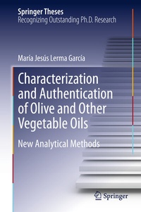 Abbildung von: Characterization and Authentication of Olive and Other Vegetable Oils - Springer