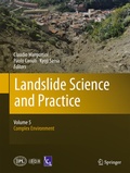 Cover: Landslide Science and Practice - Springer