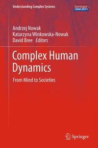 Enlarge image Cover: Complex Human Dynamics - Springer