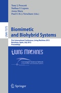 Cover: Biomimetic and Biohybrid Systems - Springer