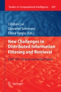Cover: New Challenges in Distributed Information Filtering and Retrieval - Springer