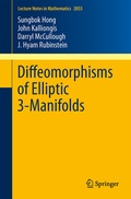 Cover: Diffeomorphisms of Elliptic 3-Manifolds - Springer