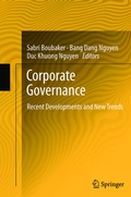 Cover: Corporate Governance - Springer