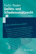 Cover: Delikts- und Schadensersatzrecht - Springer