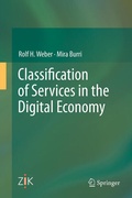 Cover: Classification of Services in the Digital Economy - Springer