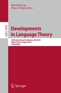 Abbildung von: Developments in Language Theory - Springer